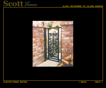 CUSTOM MAN GATE