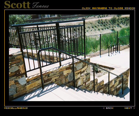 HAND RAIL AND GUARD RAIL @ BLACK MOUNTAIN RANCH