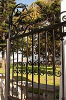 Army Navy Custom Gate with Hand Forged Custom Scrolls