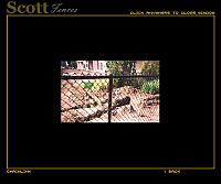 BLACK VINYL CHAIN LINK FENCE