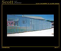 HEAVY INDUSTRIAL IRON FENCE