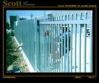 IRON FENCE WITH PRESS POINTS