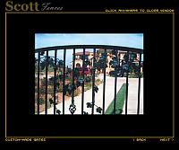 CUSTOM GATES WITH GRAPES AND BASKET DESIGN