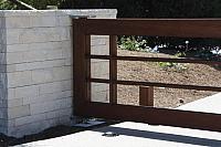 Mahogany Wood Gates 2