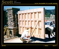 WOOD AND IRON AUTO ENTRY GATES