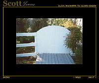 ARCHED WOOD WALK GATE