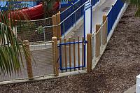 Legoland Water Park Gate and Wrought Iron Fence