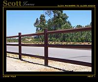 LODGE POLE FENCE