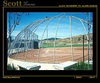 BASEBALL BACKSTOP