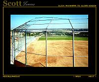 BASEBALL BACKSTOP